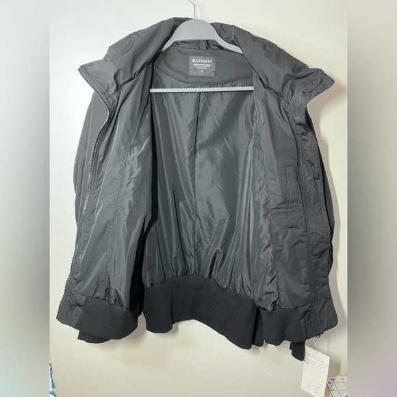 Athleta Jetset Bomber Jacket Black 1X NWT - Picture 11 of 13